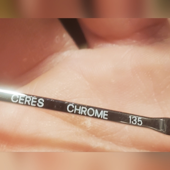 Vintage Luxottica Ceres Chrome Sunglasses. Made in Italy. - Picture 6 of 15